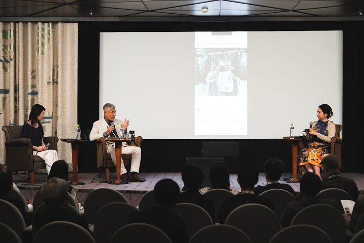 「味の素株式会社 食品研究所」川崎寛也×ジャーナリスト・仲山今日子のセッション。