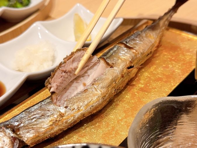京から鰻 秋刀魚