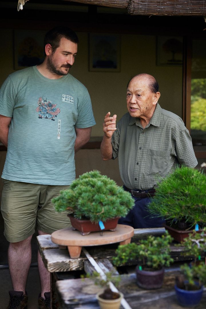 竹山浩さんとサミュエルさん