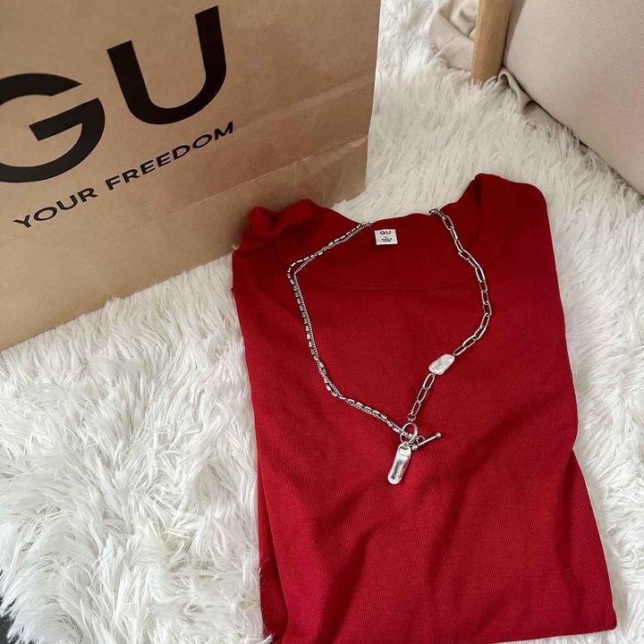 画像: ソフトシアークルーネックT