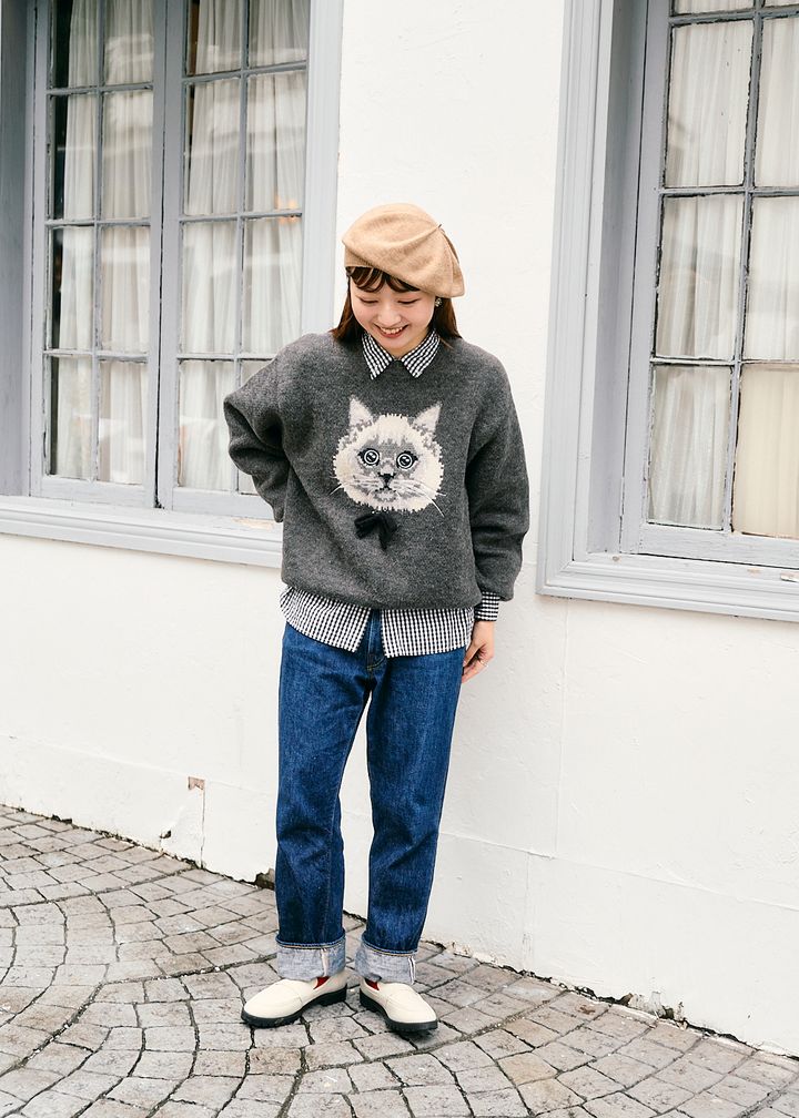 キュートな“アニマルモチーフ”で視線をくぎ付け♪ 柄物トップスで気分を盛り上げて【ファッジウィークエンド ファッションスナップ】