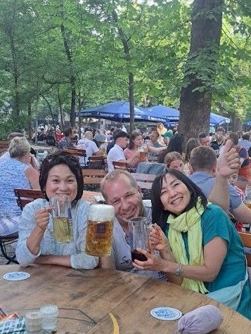 ミュンヘンのビアガーデン【50代からの「整う」ヨーロッパ便り】