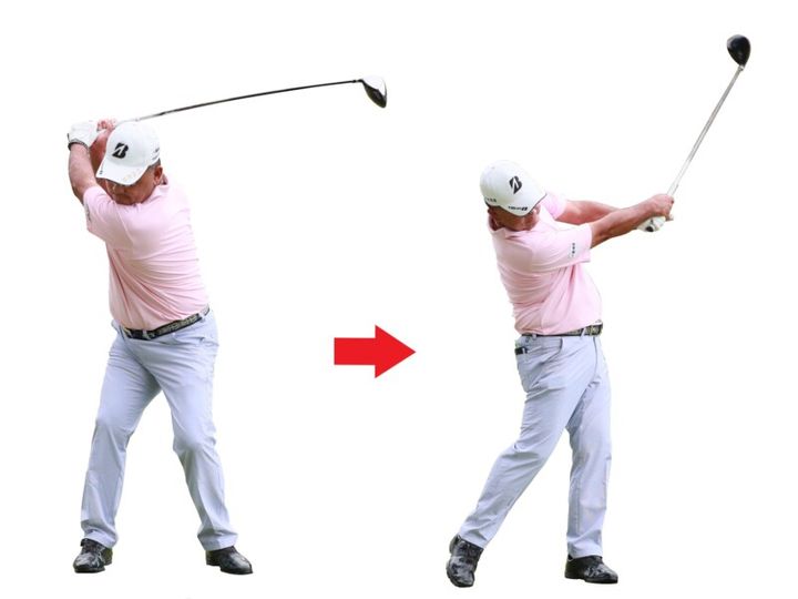 シニアプロが教える歳をとってから飛距離を伸ばす方法！「ボールは見なくていい」