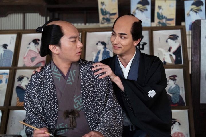 大河ドラマ「べらぼう～蔦重栄華乃夢噺～」第42回より ©️NHK