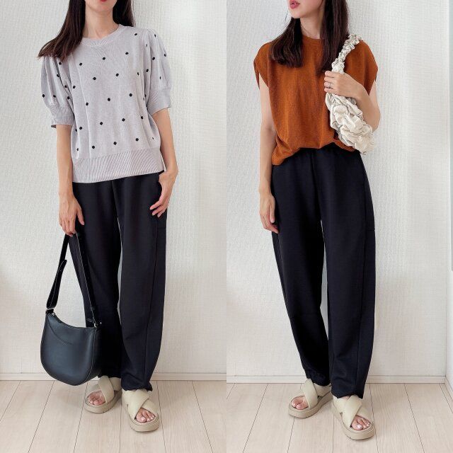 コンパクトなトップスが◎