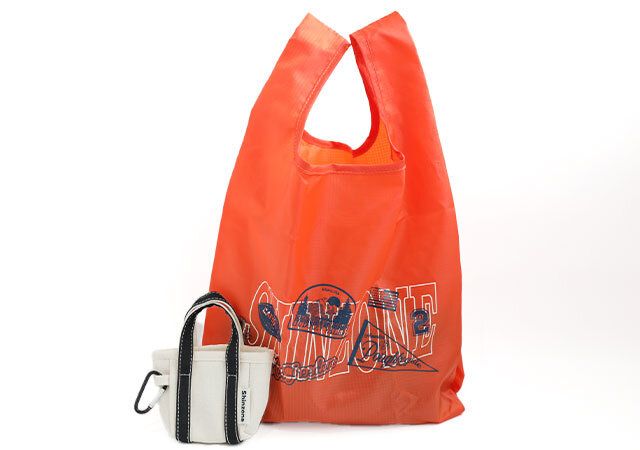 シンゾーン トート型チャームとエコバッグ