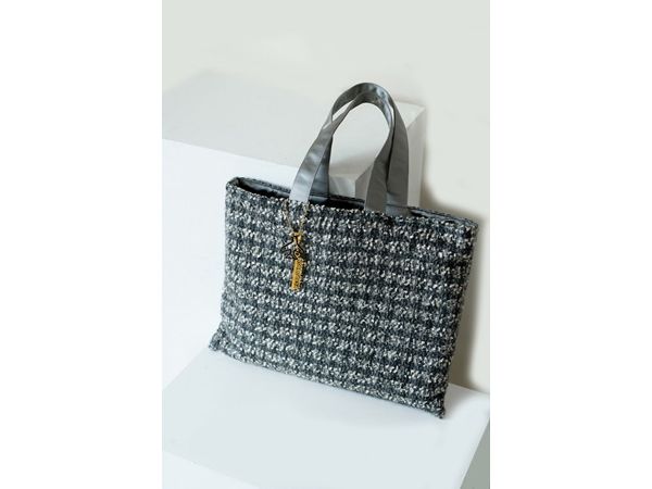 シャルマントサックのJAL SHOP限定ツイードバッグ発売！飛行機モチーフ