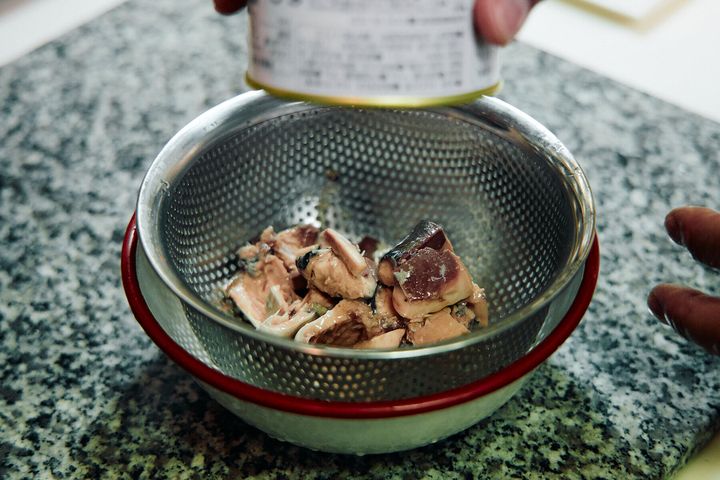 フィリングを準備する