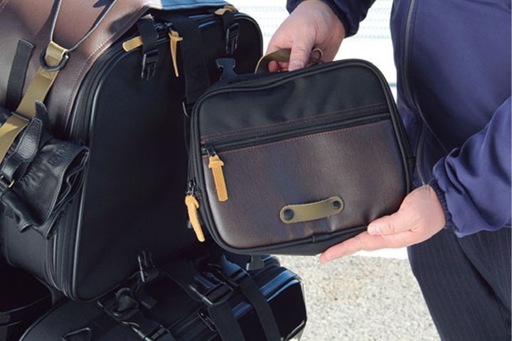 バイク旅を格上げ！本革×PVCのプレミアムシートバッグ｜快適ギアガイド