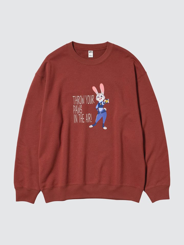 ズートピア スウェットシャツ（ダークオレンジ）