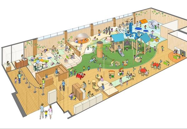 【群馬県藤岡市】地域の子育て家庭をサポート！プレイルームと託児ルームを備えた「ふじまる」オープン