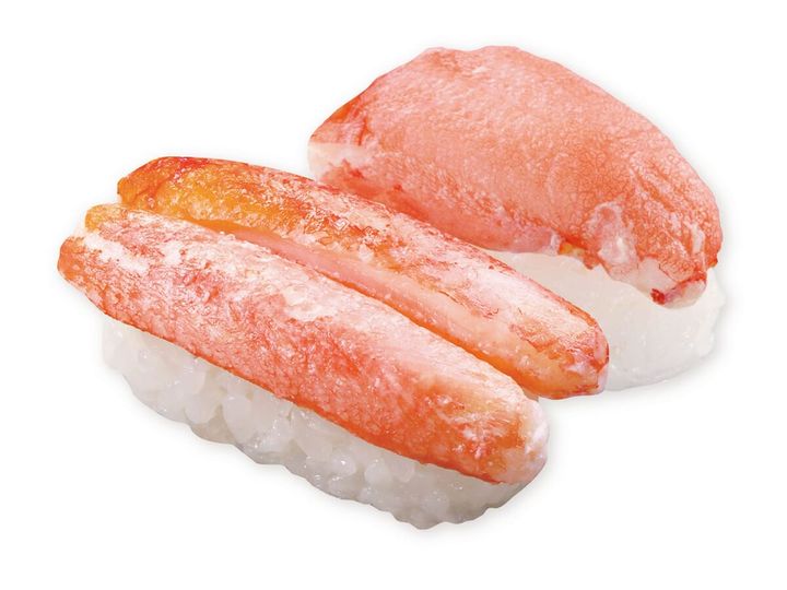 丸ズワイガニ二種盛り