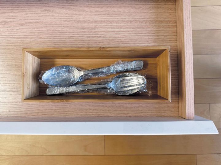 ラップで包めば散らからない。