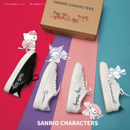 サンリオと東邦レマックがコラボ！落ちついた配色の洗練された大人向けスニーカー発売