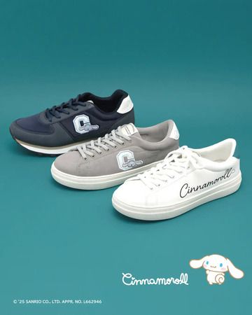 サンリオと東邦レマックがコラボ！落ちついた配色の洗練された大人向けスニーカー発売