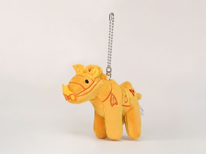 九州国立博物館20周年記念グッズ ボールチェーンマスコット埴輪馬