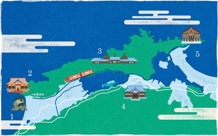 出雲国にある縁結びの聖地5か所