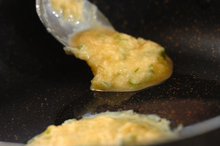 ジャガイモのペタンコネギ焼きの作り方2