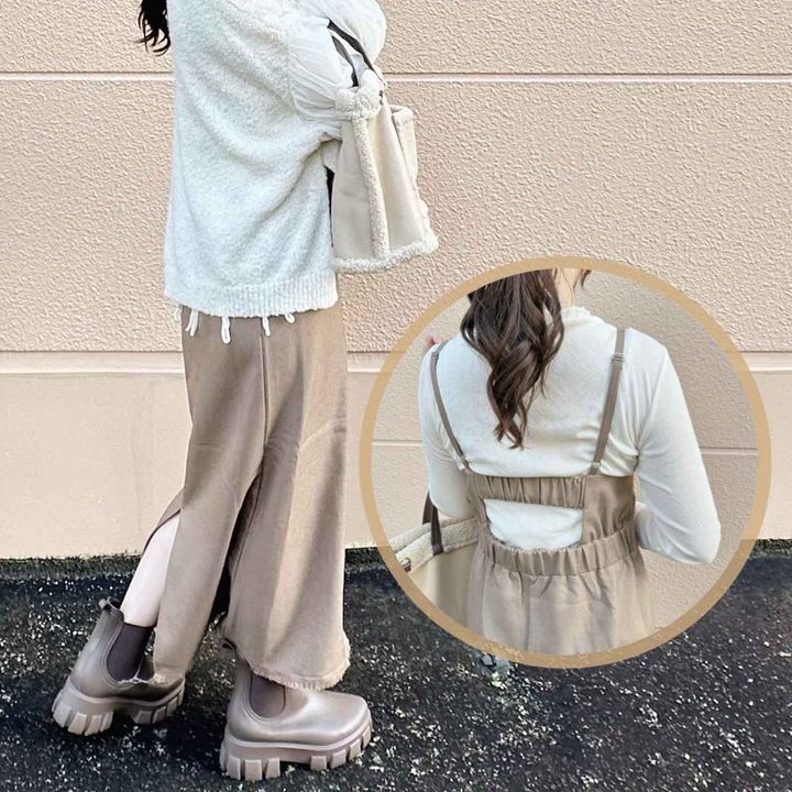 画像: 深めスリットで軽やかに！ 着心地も快適