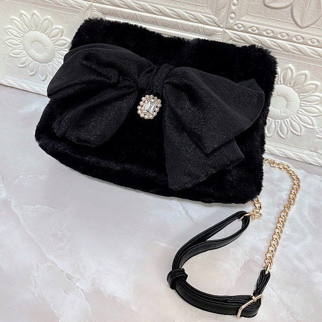 しまむらCocoリボンショルダーバッグ