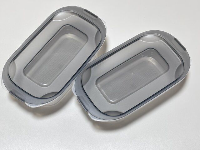 ダイソー クレルパック（2個、グレー） セット内容