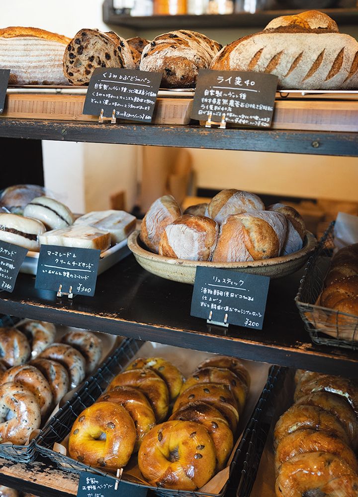 季節ごとに替わるベーグル