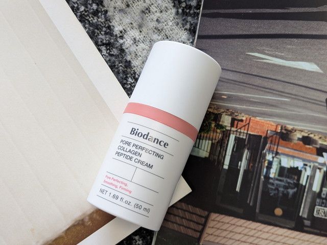 Biodance ポアコラーゲンペプチドクリームの容器