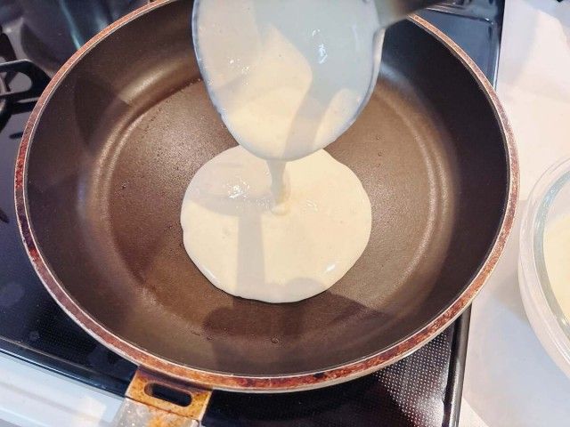 ふわふわホットケーキ