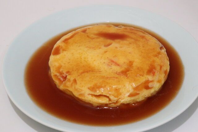 ダイソーのかに玉職人で作ったかに玉