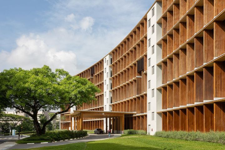 約13,000m²相当の木材を使用したアジア最大級の木造建築。Photo_ Kai Nakamura