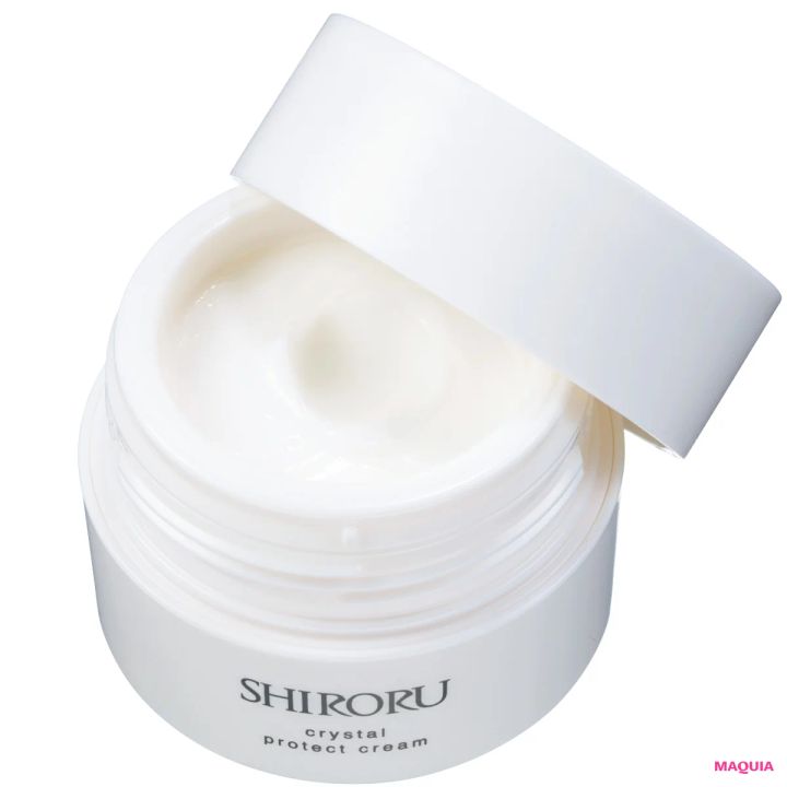 新作コスメ 新製品 スキンケア SHIRORU クリスタル プロテクトクリーム