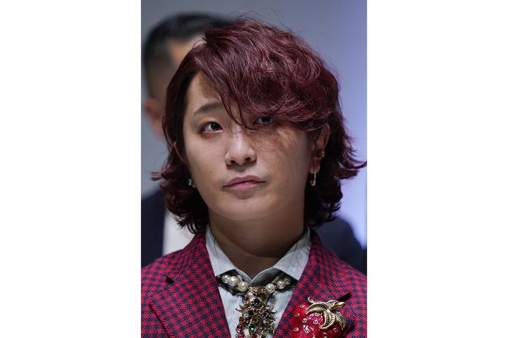 SEKAI NO OWARIのボーカル・Fukaseさん（撮影：2019年09月、時事通信フォト）