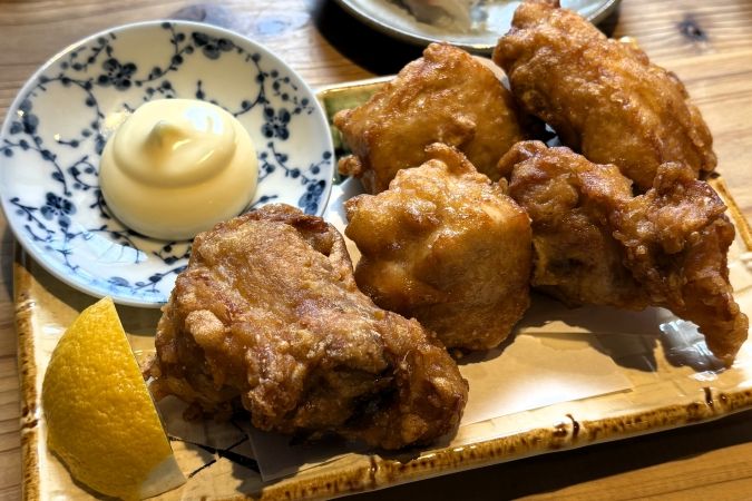 キッチンジョーズ 骨付き鶏の唐揚げ