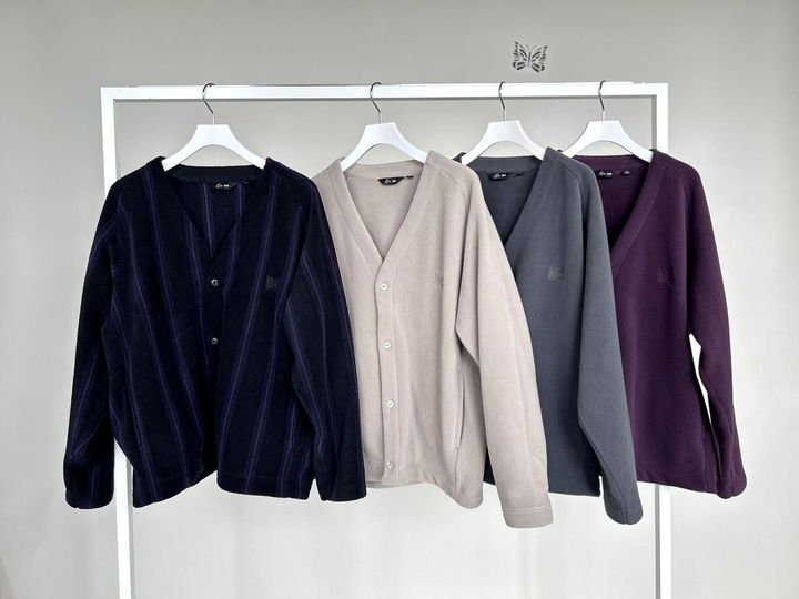 画像: 【UNIQLO and NEEDLES】フリースオーバーサイズカーディガン各¥3,990 www.uniqlo.com