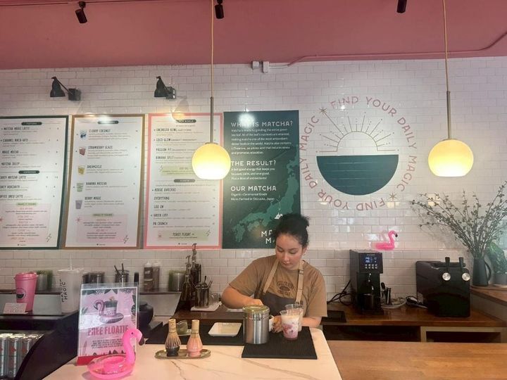 MATCHA MAGIC 店内