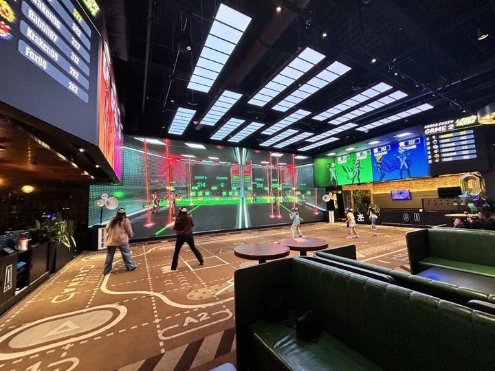 VRゲームプレイアリーナ全体