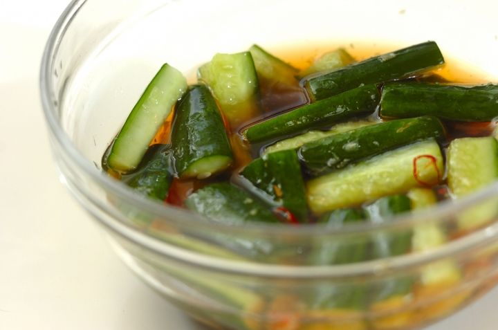 即席キュウリの浅漬けの作り方1
