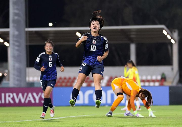 リトルなでしこ、U-17W杯で8強進出！“10番”福島望愛が4試合連続弾…準々決勝は前回王者・北朝鮮とのアジア頂上決戦に