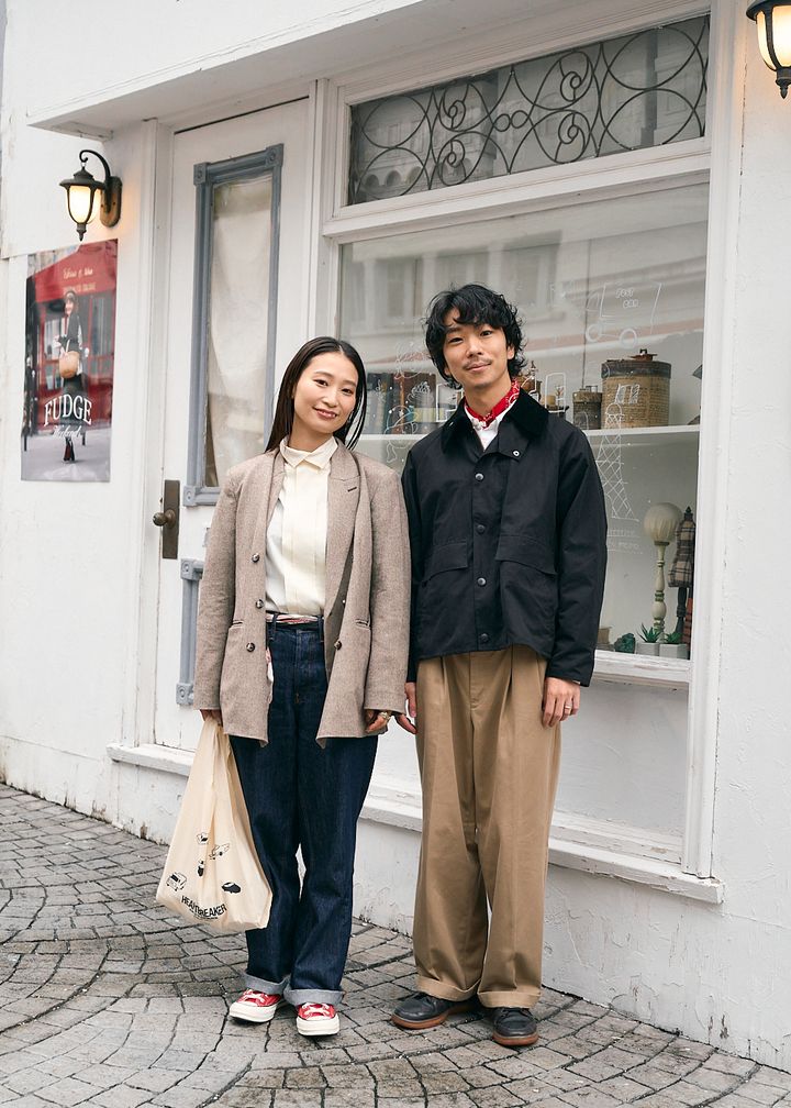 《Barbour（バブアー）》のアウターや紺ブレでリンク！おそろいのファッションで休日を楽しみたい♪【ファッジウィークエンド ファッションスナップ】