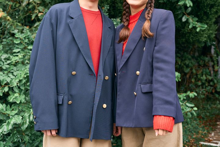 《Barbour（バブアー）》のアウターや紺ブレでリンク！おそろいのファッションで休日を楽しみたい♪【ファッジウィークエンド ファッションスナップ】