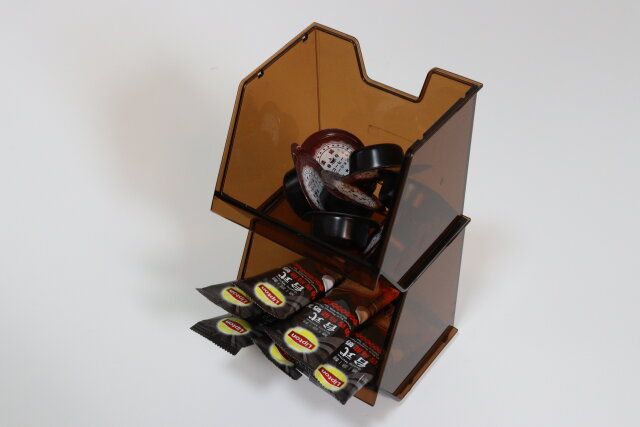 アメニティーラック（アンバー） 収納例