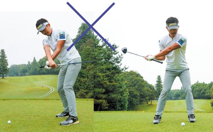 ドライバーで真っすぐ飛ばすポイントは「左腕」にあり