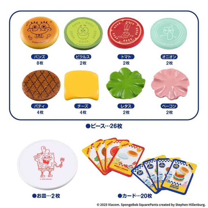 スポンジボブカーニバーガーゲーム（内容）