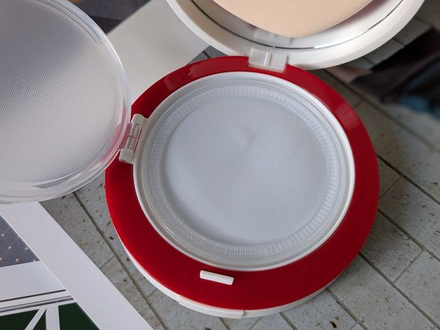 espoir ビーベルベットセバムカットクッションの内部ネット構造