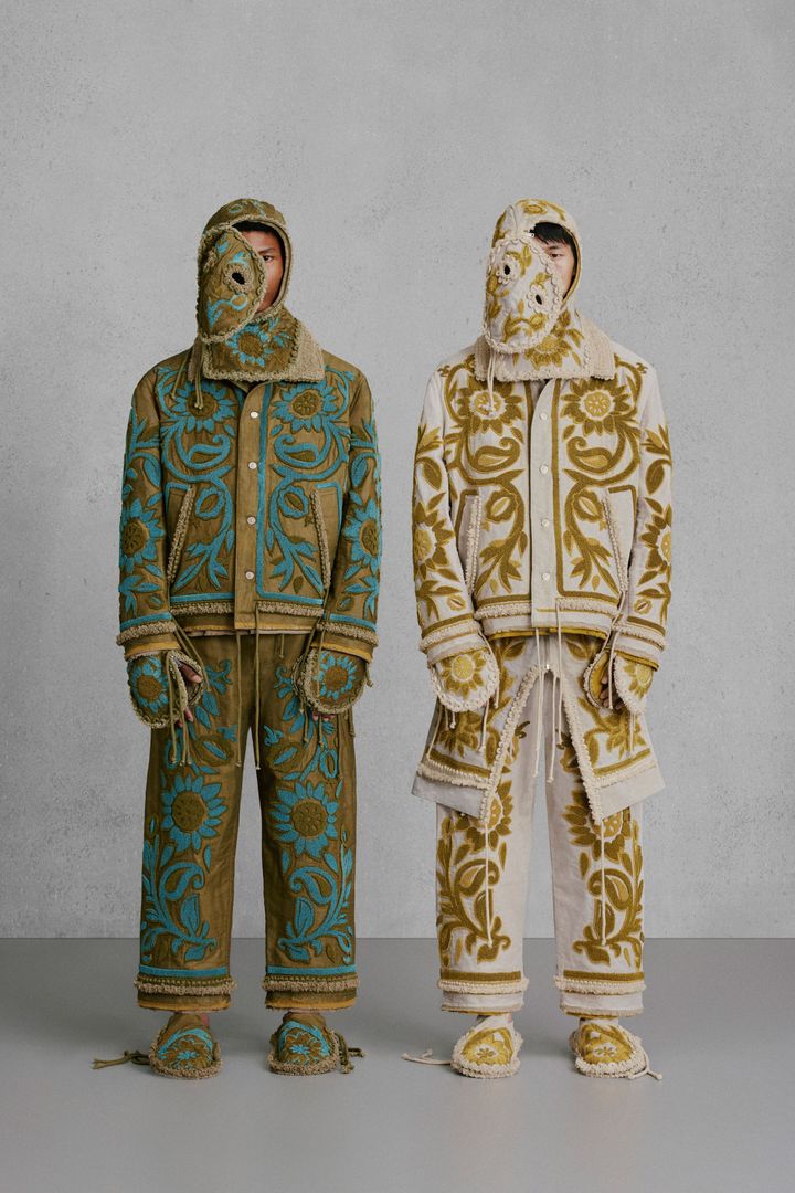 クレイグ・グリーン 2024年春夏メンズコレクションより。