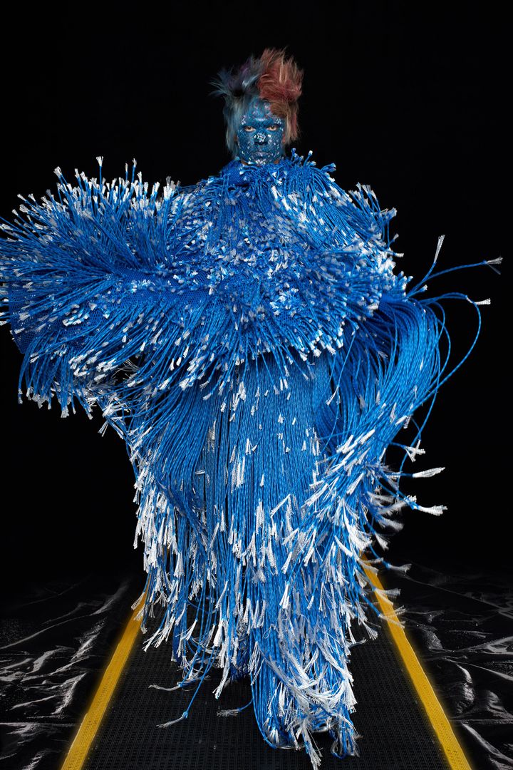 ウィリー・ノリス フォー アウトライアー 2023-24年秋冬コレクションより。