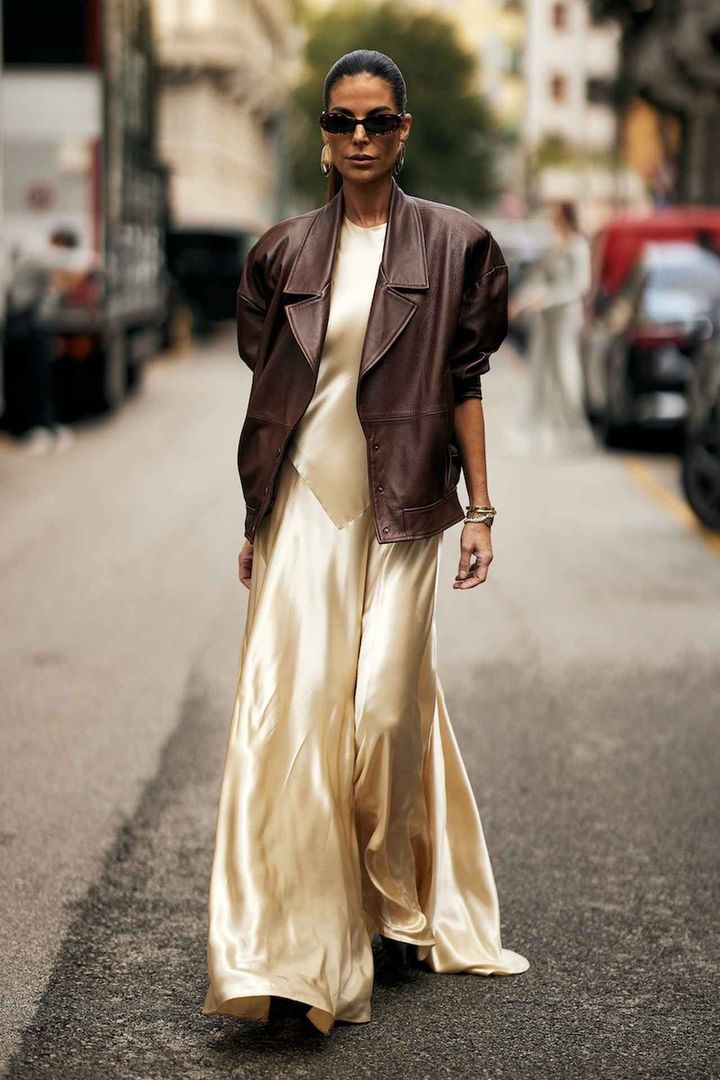 画像: 【レザー】ツヤを呼応させシンプルを成功させる