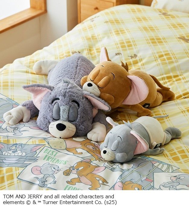 おもちのような柔らかさの抱き枕＜モチハグ／mochihug!＞ 「トムとジェリー」