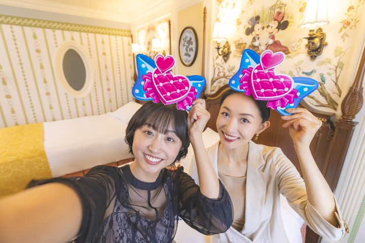 東京ディズニーランドホテル「ディズニー・パルパルーザ“ミニーのファンダーランド”」スペシャルルーム02