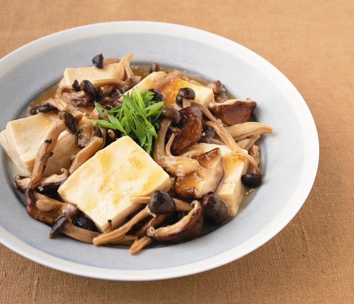 ぶなしめじと椎茸のトロッと煮